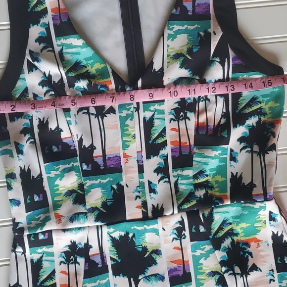 Nicole by Nicole Miller palm tres dress, small - Picture 10 of 12